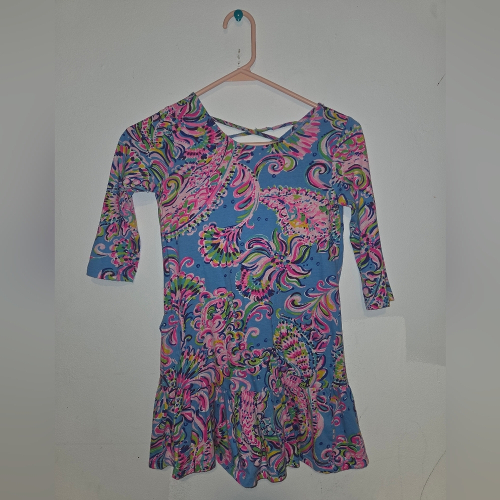 Lilly Pulitzer Multicolor Dress 8-10 DIY Project